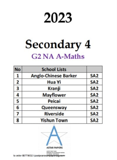 SECONDARY 4 SOFT COPIES