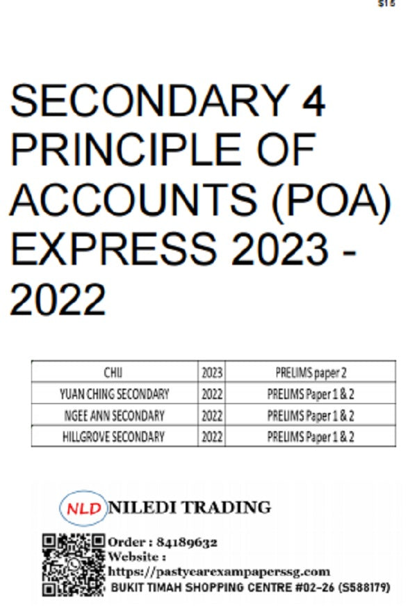 SECONDARY 4 SOFT COPIES