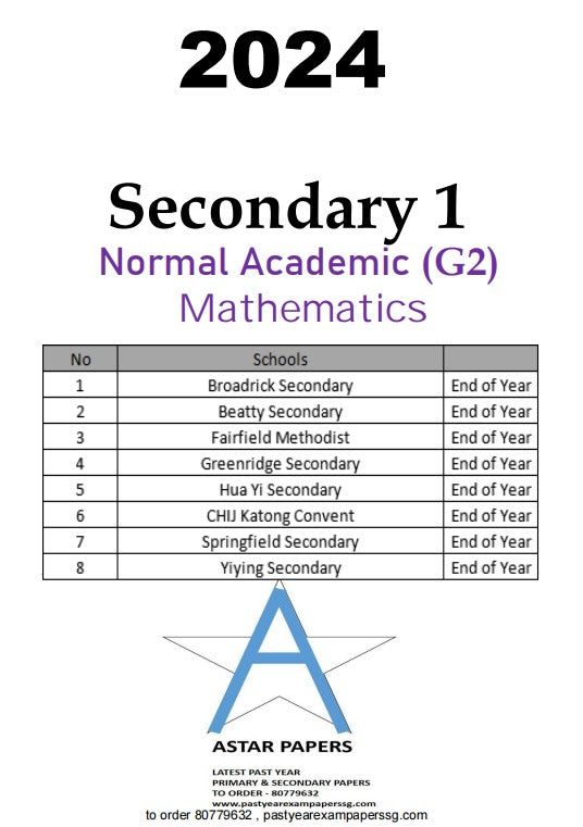 SECONDARY 1 SOFT COPIES