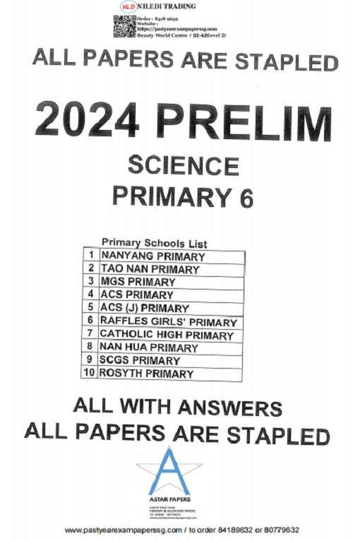 Primary 6 2024 Prelims Soft Copy