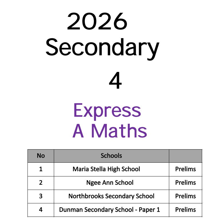 SECONDARY 4 SOFT COPIES