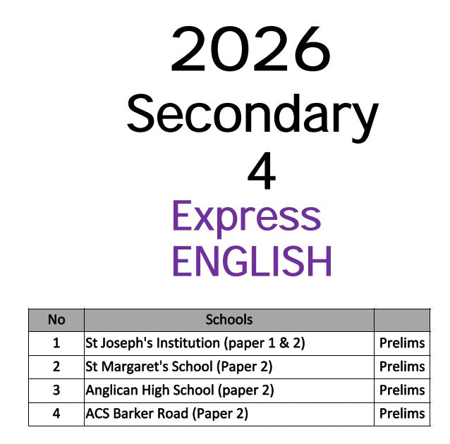 SECONDARY 4 SOFT COPIES