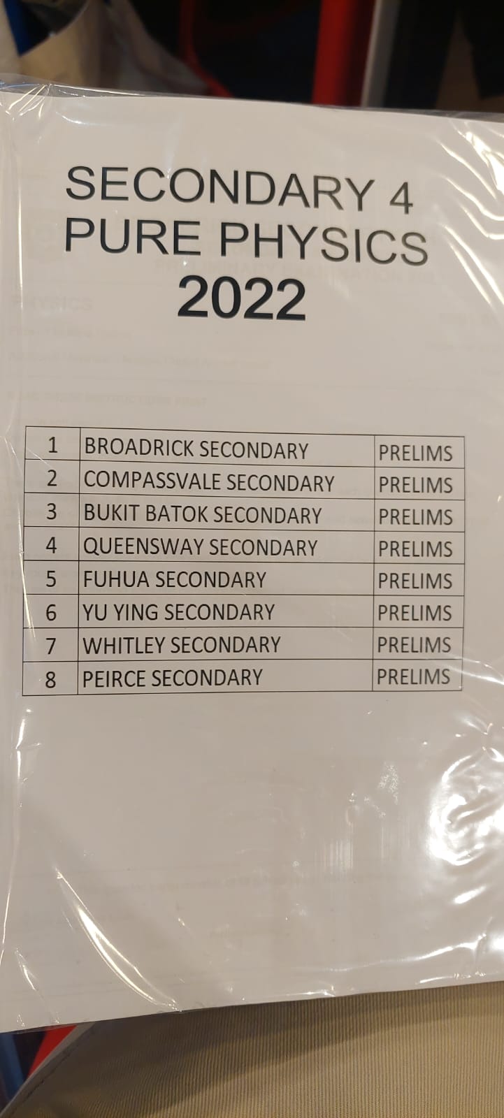 SECONDARY 4 SOFT COPIES