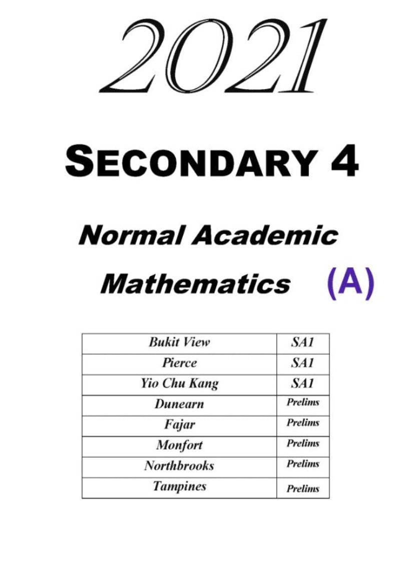 Secondary 4 Normal Academics / Tech (Hard Copy) 2023