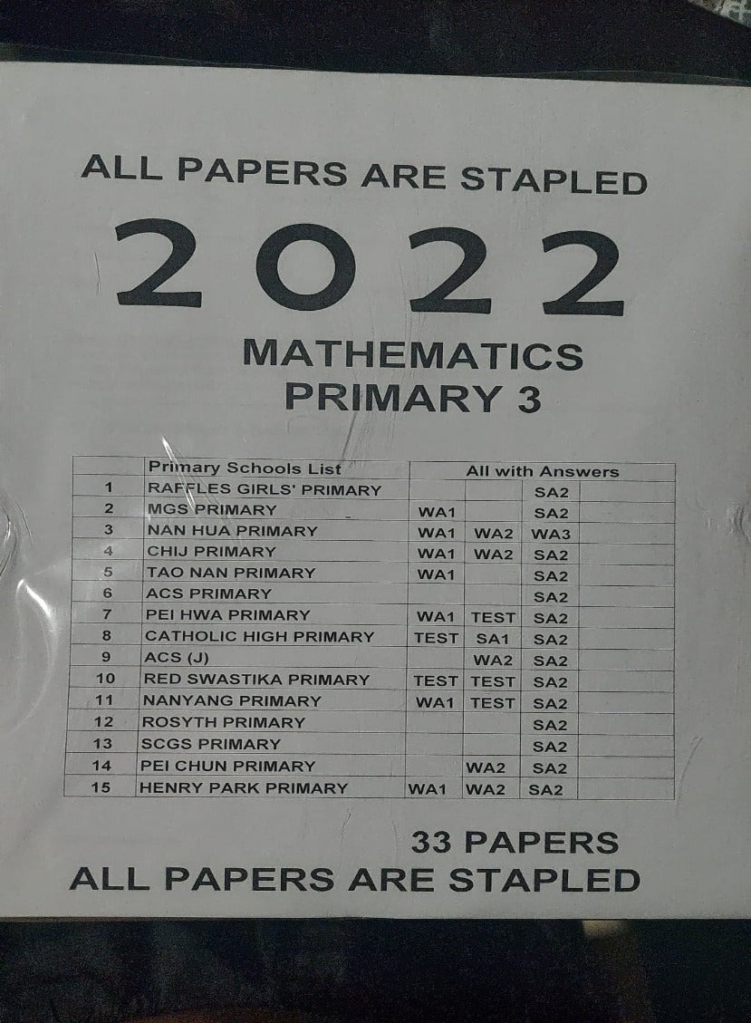 Singapore Free past year exam papers download – Pastyearexampaperssg